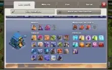 CV 12 Heróis full e tropas muito bem upadas! 1470 gemas!