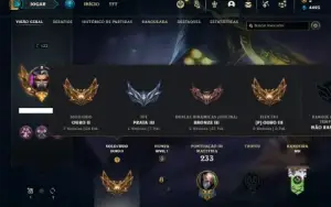 Conta ouro 2 com 82 Champs e 50 Skins