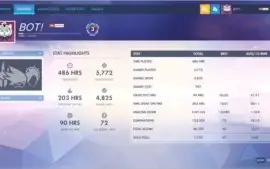 Conta Overwatch - Lv684,112 Items Legendarios,Sem Comp Rank
