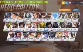 Conta Overwatch - Lv684,112 Items Legendarios,Sem Comp Rank