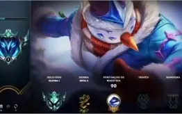 ==== CONTA LOL PLATINA 1 - LVL 45 ====