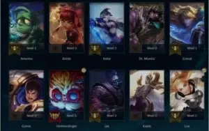 ==== CONTA LOL PLATINA 1 - LVL 45 ====