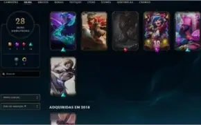 Conta lol Platina 1 (provisório md10) Mestre pré season