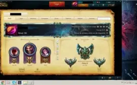 Conta league of legends, platina 4, 120 champions, 53 skins.