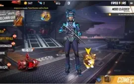 CONTA DE FREE FIRE COM 2 CAMISAS DE MESTRE +SKIN