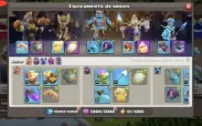 Conta Clash of Clans CV17 Semi-Full