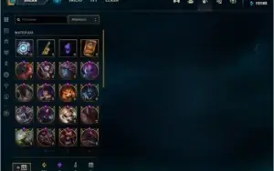 TODOS OS CHAMPS, LVL 195, MUITAS SKINS, TODOS CHAMPS EX GOLD