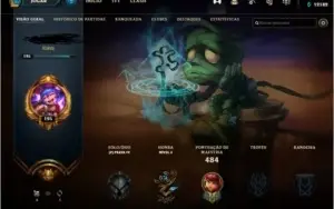TODOS OS CHAMPS, LVL 195, MUITAS SKINS, TODOS CHAMPS EX GOLD
