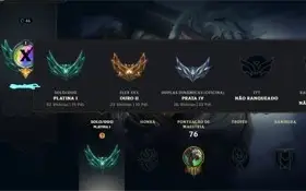 Conta Platina 1 League of Legends