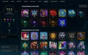Conta Riot com 700+ skins