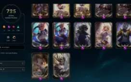 Conta Riot com 700+ skins