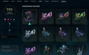 Conta Riot com 700+ skins