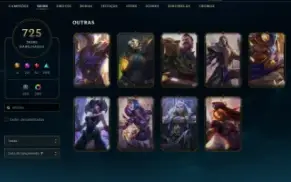 Conta Riot com 700+ skins