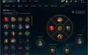Conta lol Gold 3 Soloq, 73 campeões, 12 skins.