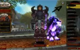 Conta Warcraft BFA + Tigre Espectral veloz + 4mounts tcg