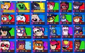 Conta brawl stars muito boa