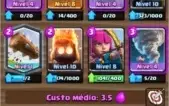 Conta clash royale. 8 lendárias