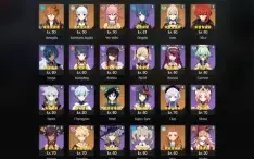Genshin AR59 +37 Tiros/ Hutao + Homa/ Raiden C1/ Ayaka + BIS