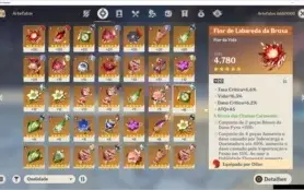 AR54 PC Diluc, Venti, Ganyu, Zhongli, Keqing, Childe, Mona +
