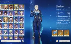AR53, 11T5 Neuvillette + Bis, Kazuha + Bis, Nahida...