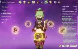 AR53, 11T5 Neuvillette + Bis, Kazuha + Bis, Nahida...