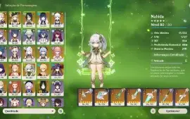 GENSHIN IMPACT - AR59, 27T5⭐Ganyu + Bis R2, Shogun, Yelan...