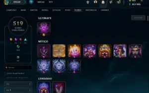 Conta De Lol 2013 lvl 1228