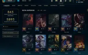 Conta De Lol 2013 lvl 1228
