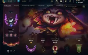 Conta De Lol 2013 lvl 1228