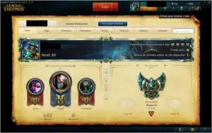 CONTA PLATINA 3 75+ CAMPEÕES 25+ SKINS