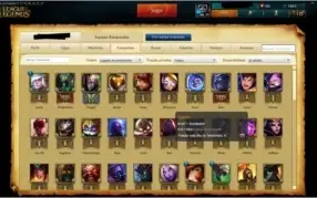 CONTA PLATINA 3 75+ CAMPEÕES 25+ SKINS