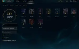 Conta lol, 124 Skins, Nv 30, mais de R$ 2.000,00 investidos