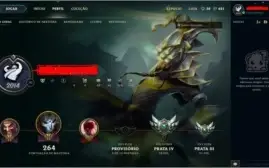 Conta lol, 124 Skins, Nv 30, mais de R$ 2.000,00 investidos