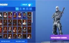 Conta Fortnite 71 skin com Cavaleiro Negro + Salve o Mundo
