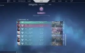 Conta Valorant diamante 1 com varias skins