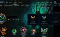 Conta Plat I c/ 10 Runepages faltando 8 champs, honra 5 e +