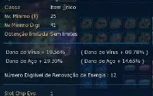 Conta LADMO  Fang Shin, Rust e Digivice coragem Server Alpha
