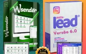 Wa Sender 3.3 + Insta Lead V6 - Vitalício Completo