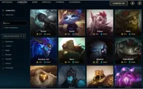 Conta de lol 110 skins 127 champs ouro 3