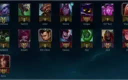 Vendo conta do lol, platina 4 com 102 skins