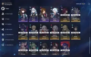 Honkai Star Rail - Conta Endgame c/ 14 5✯