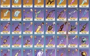 Conta Genshin NA AR60 F2P