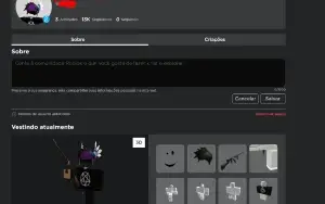 Conta de roblox (Korblox, Violet Valk(UGC) & Headless(UGC)