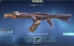 Conta Valorant com Dragão, saquadora, Glitchpop, Platina 1