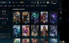 Conta Lol Lv547 Ouro Iv (226 Skins)