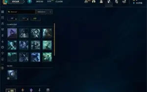 Conta smurf platina 4 60%wr