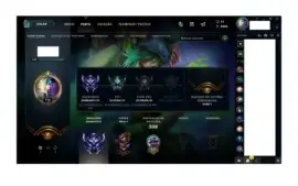 Conta lol diamante 4