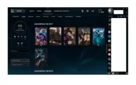 Conta lol diamante 4