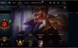 conta league of legends 70 skins