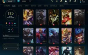 Conta bronze 2 com TODOS os champs e 350 Skins (Nivel 657)